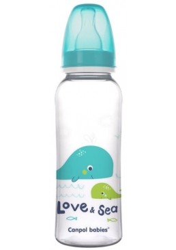Пляшка для годування Canpol babies LOVE & SEA, 250 мл